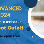 JEE ADVANCED 2024: Know about Individual Subject Cutoff